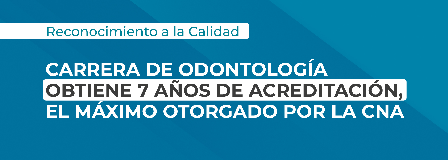 Acreditación carrera Odontología